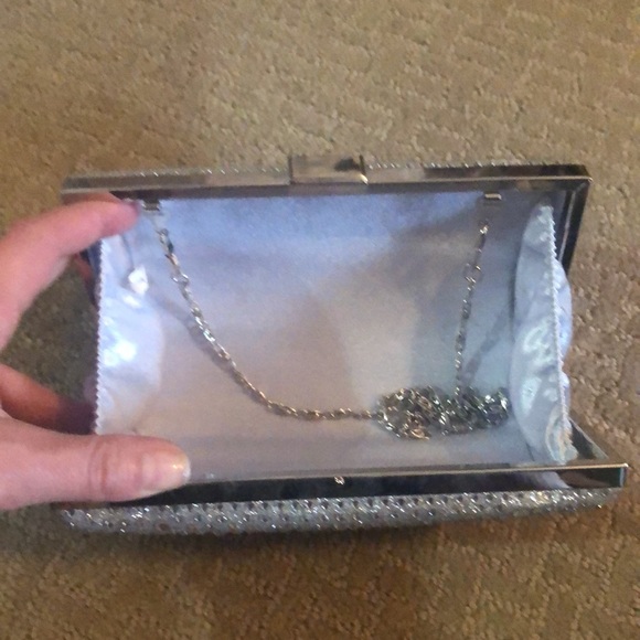 Silver Rhinestone Bag - Picture 2 of 3